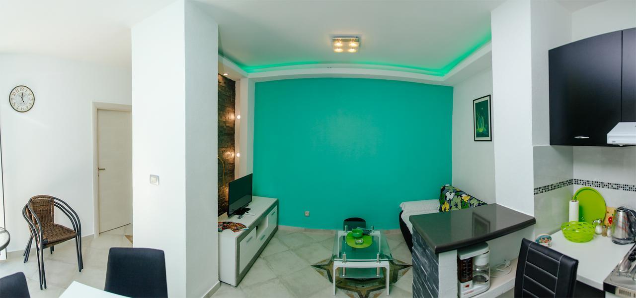 Apartmani Mozaici Risan Bagian luar foto
